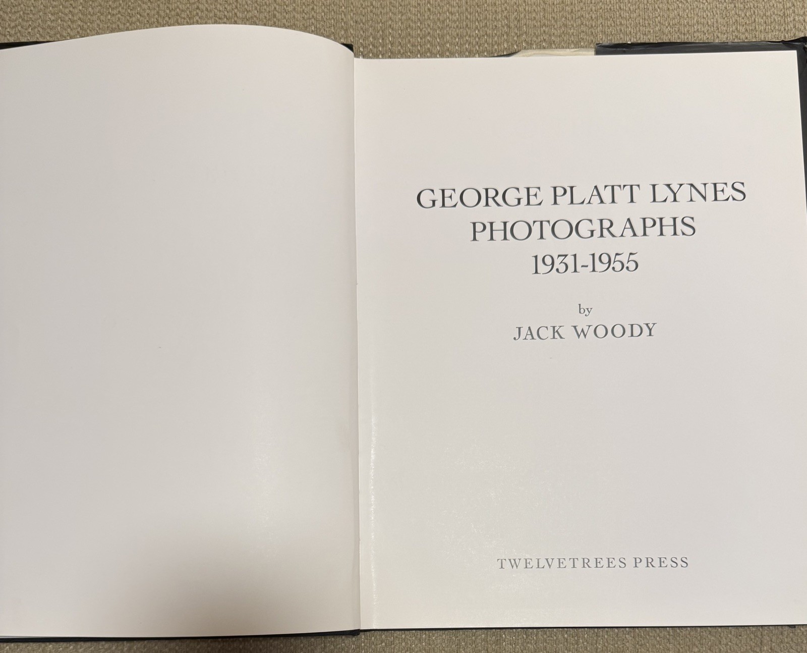 GEORGE PLATT LYNES: Photographs, 1931-1955 (HC, 1981) Full-page 11×14 Photos!