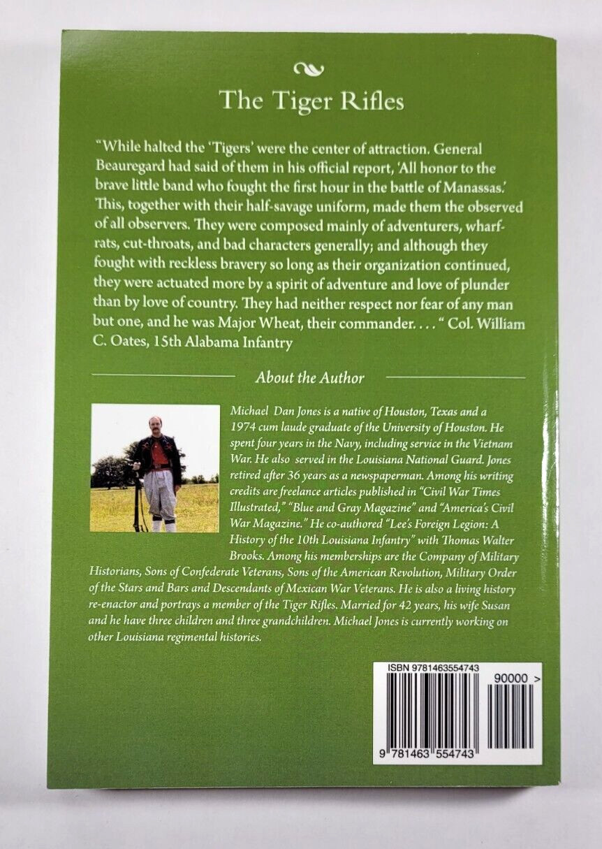 Tiger Rifles Making of a Louisiana Legend Michael Jones Signed 2011 Paperback