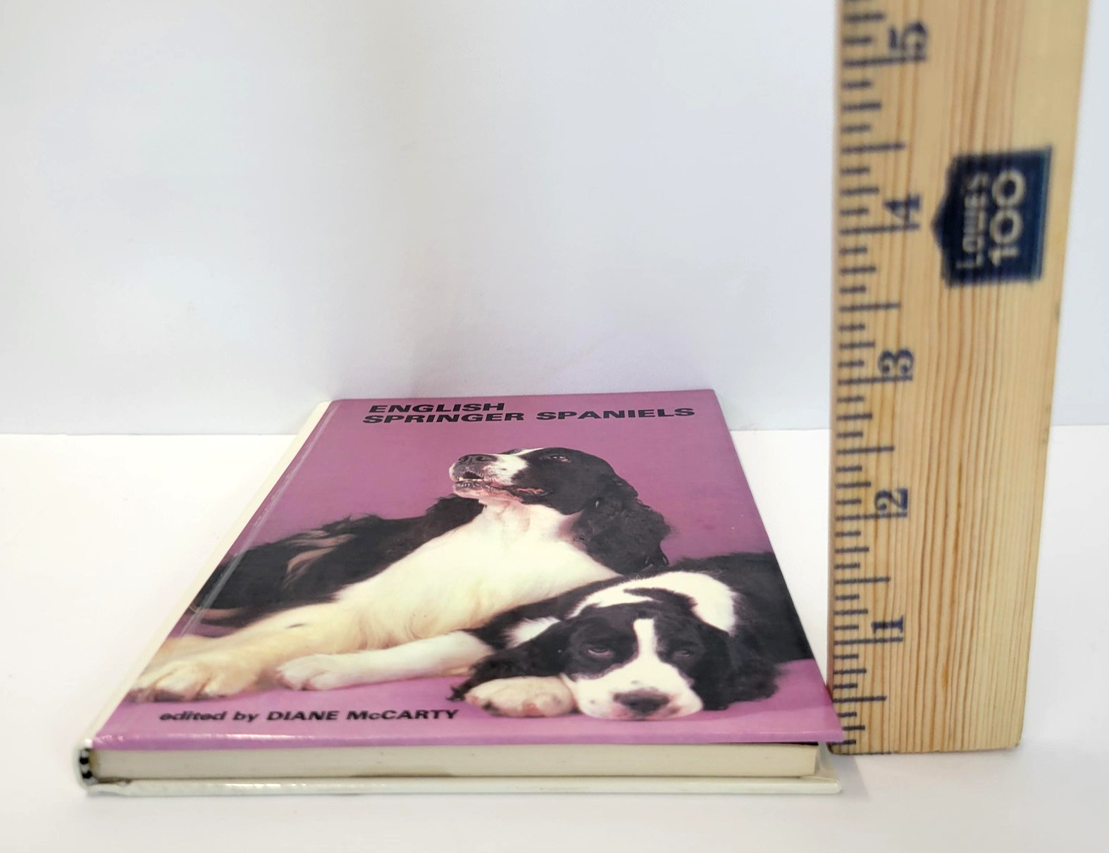Vintage English Springer Spaniels Diane McCarty T.F.H. Purple HC Dog Care 1983