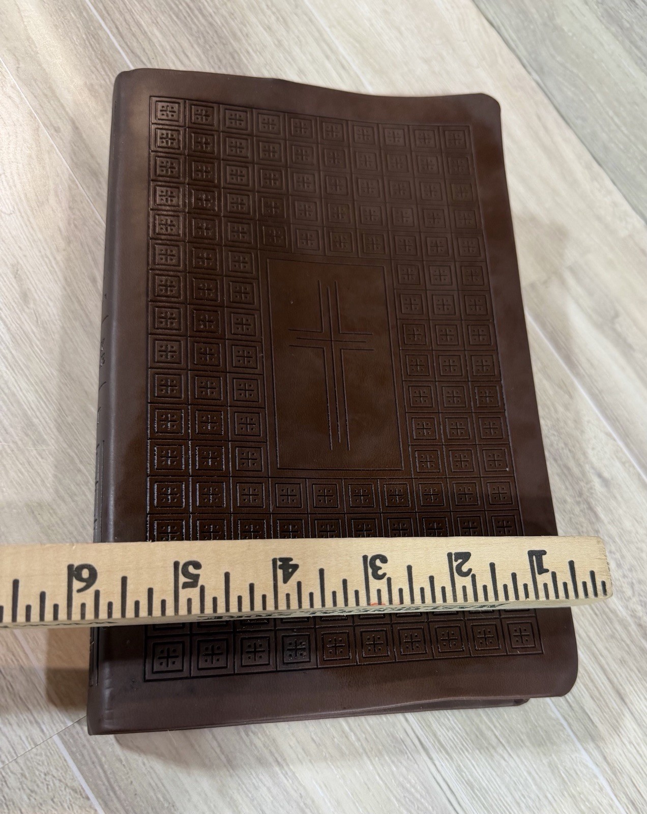 New- NLT Premium Value Thinline Bible, Filament Enabled, Brown Color ~~ No Box
