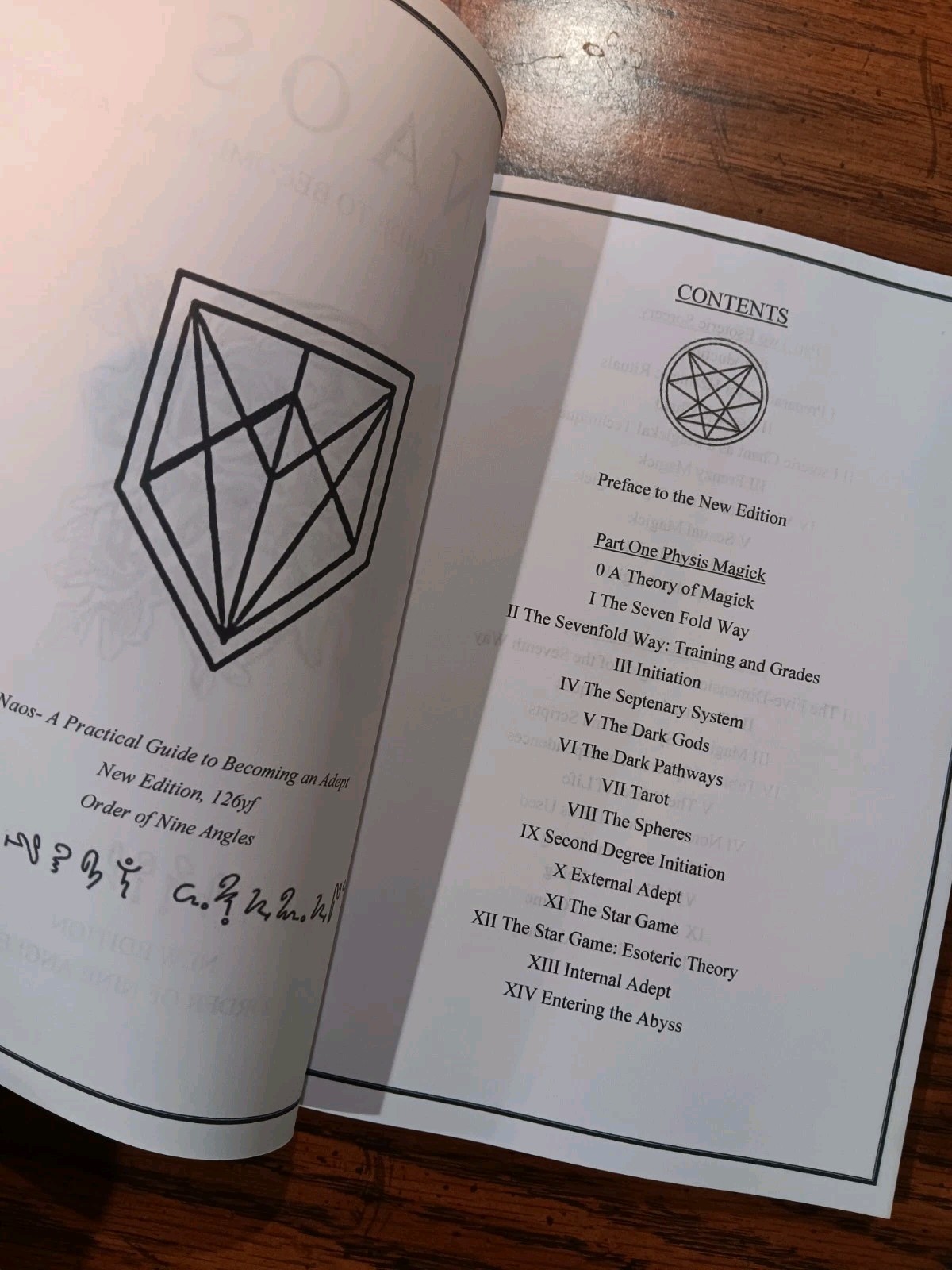 NAOS by Thorold West A.a. Morain (Early) Order of Nine Angles, Satanism Alchemy