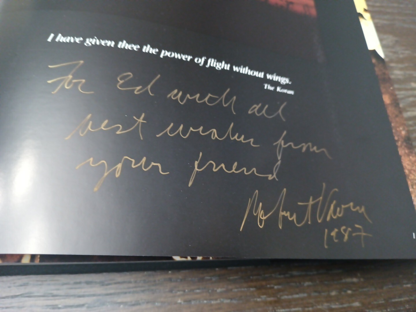 EQUUS REINED by Robert Vavra 1987 Hardcover Personalized Signature
