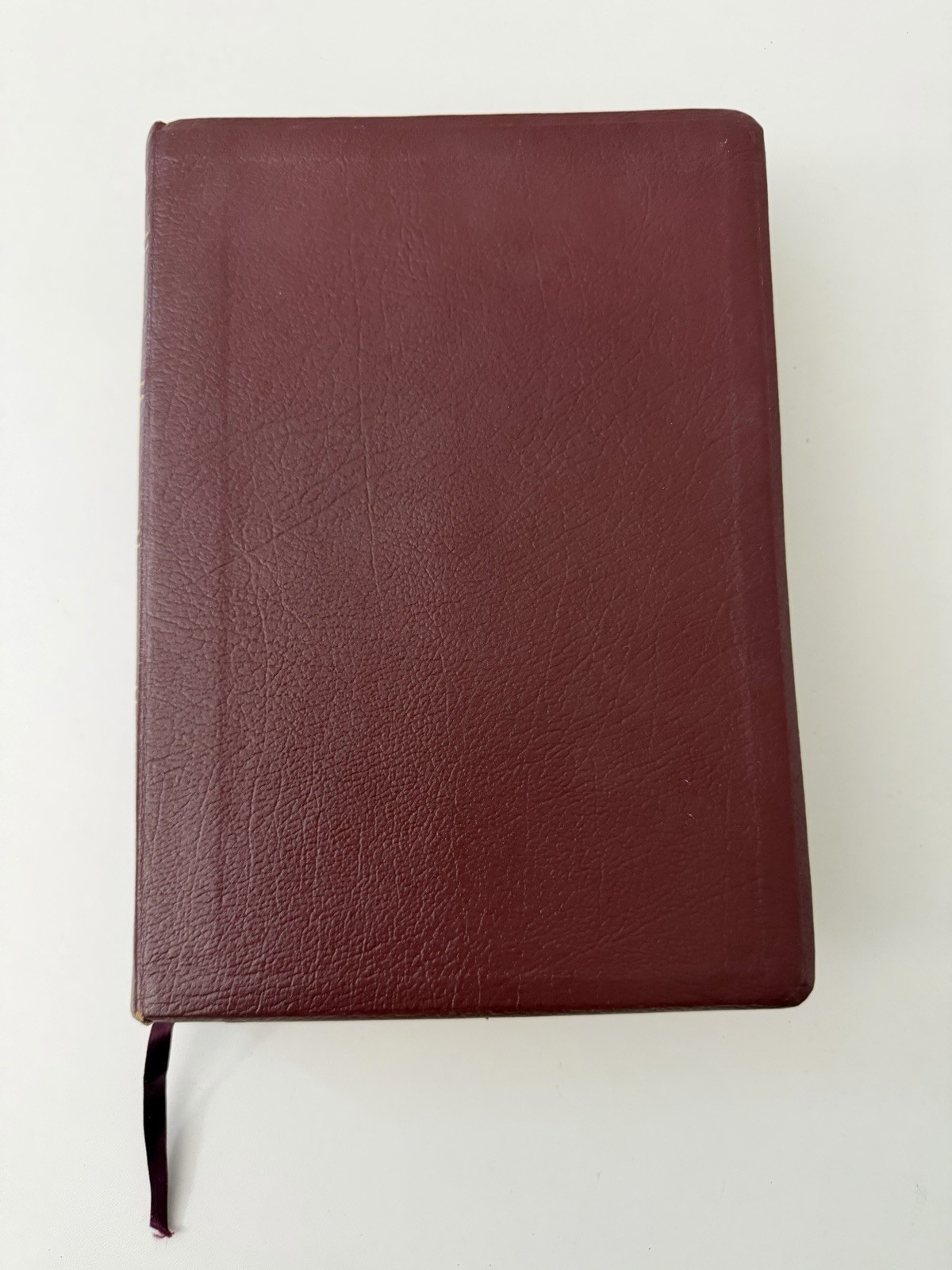 Zondervan NIV 1985 Study Bible Red Letter Bonded Leather Gilded Nice Copy