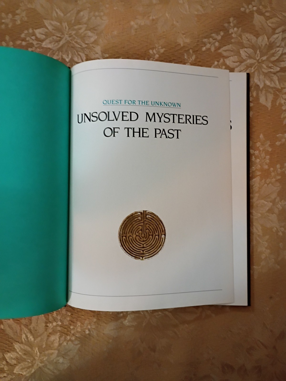 Unsolved Mysteries of the Past Reader’s Digest 1991 Hardcover Quest Unknown Book