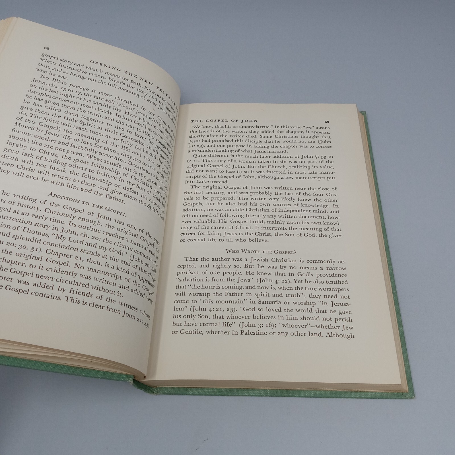 Opening The New Testament: 1952 Westminster Press Hardcover by Floyd V. Filson