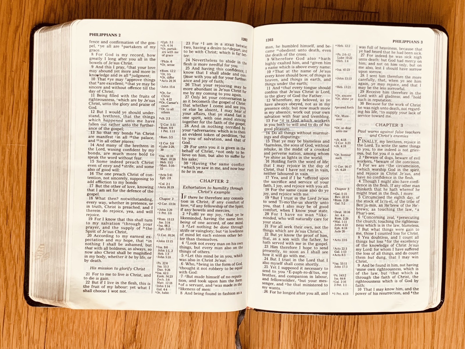 Holy Bible – KJV – Crown Reference Edition – Feora Bonded Leather – Holman 1985