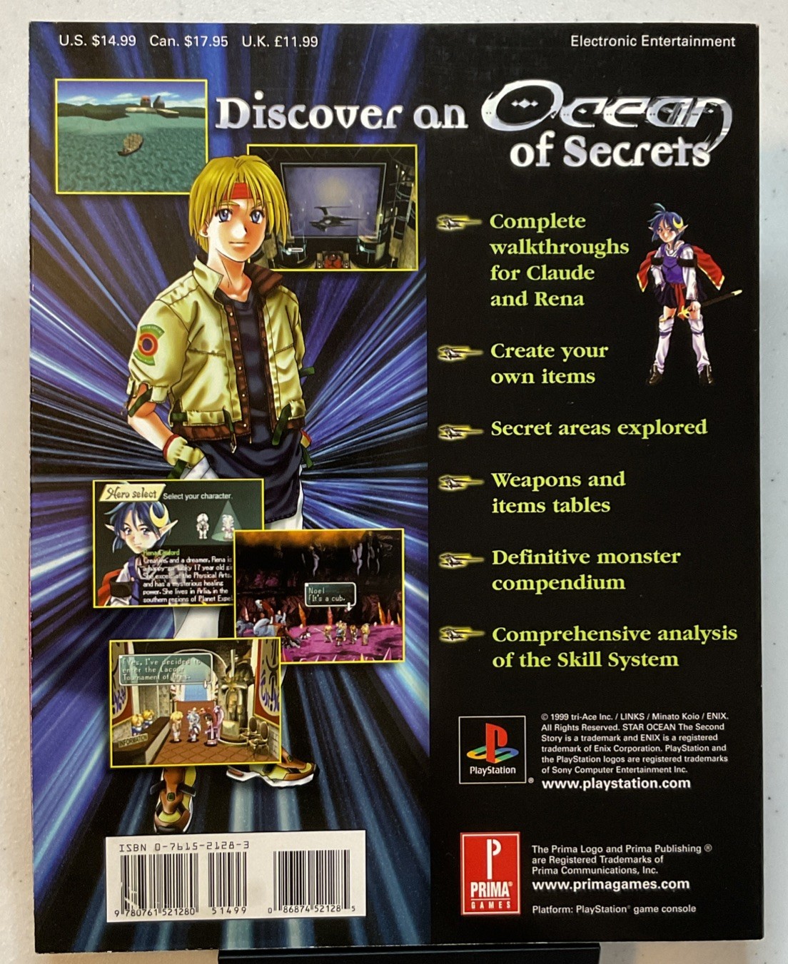 Star Ocean : The Second Story (Prima’s Official Strategy Guide)
