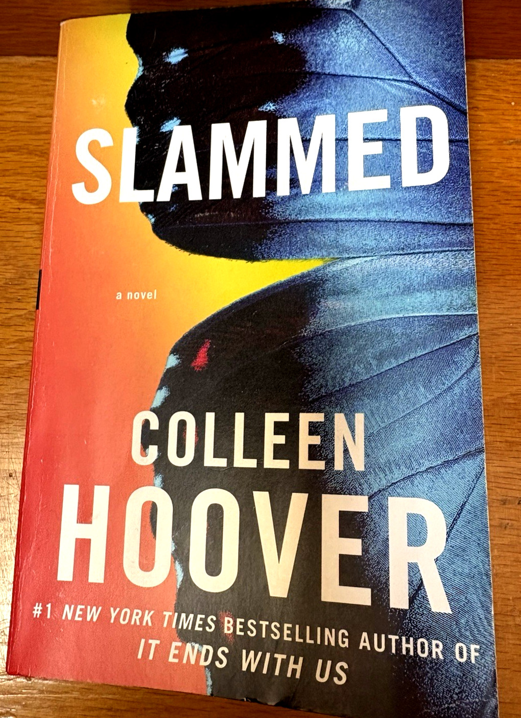 “SLAMMED”~A NOVEL BY COLLEEN HOOVER~ PAPERBACK~ROMANTIC+EMOTIONAL~HEART-STOPPING