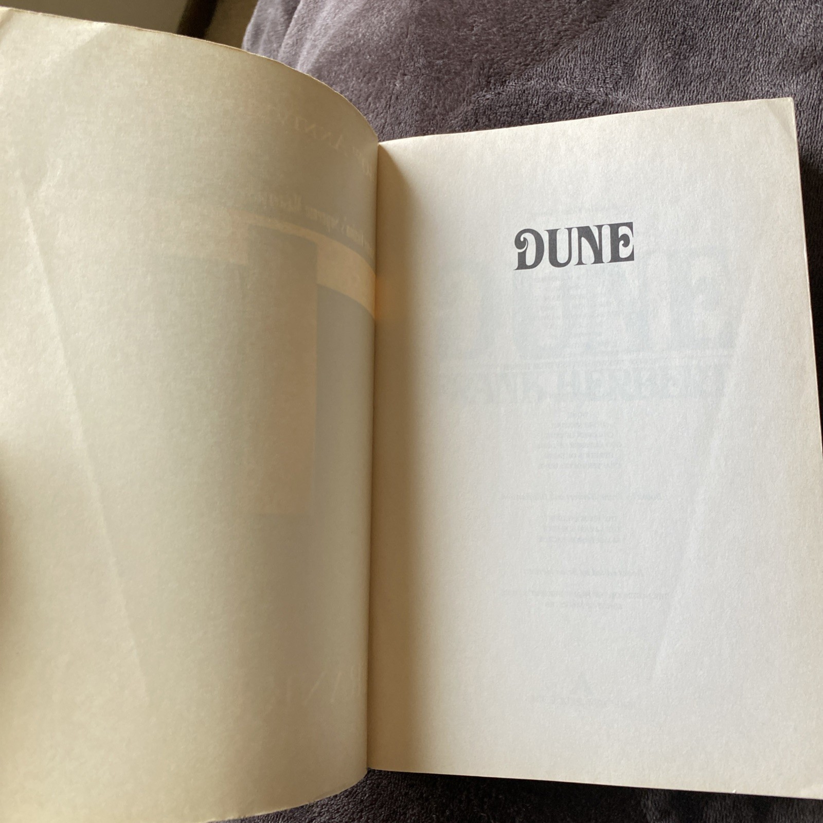 Dune by Frank Herbert Oversized PB (2005, ACE Trade Paperback, 40th Anniversary)