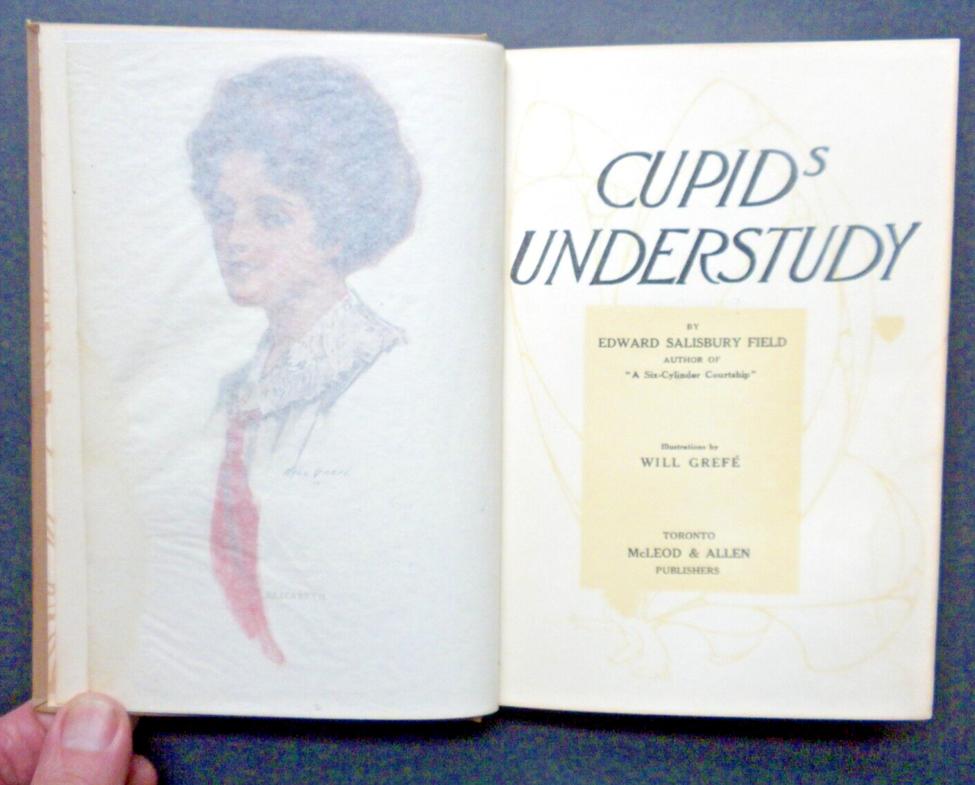 FINE BINDING Edward Field CUPID’S UNDERSTUDY Illustrated Victorian Morals 1909