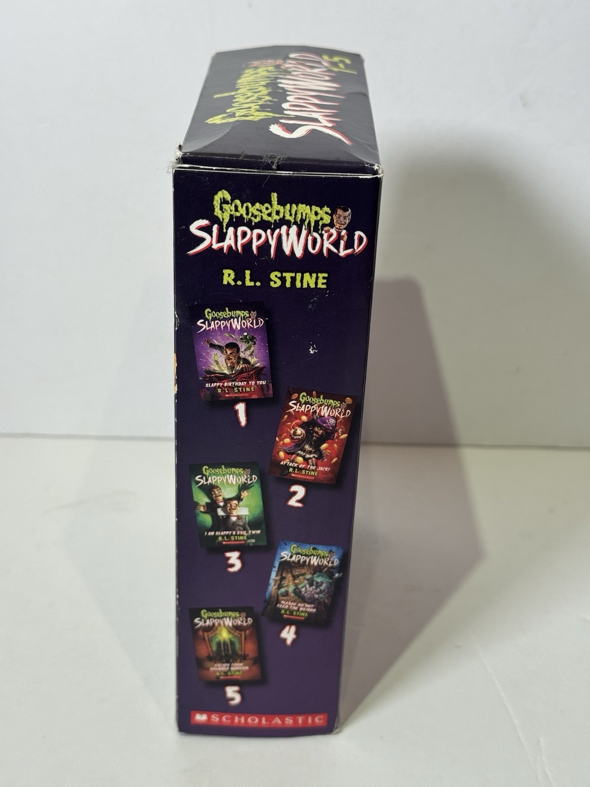 Goosebumps SlappyWorld Box Set: Books 1-5 by R. L. Stine (2018, Quantity Pack)