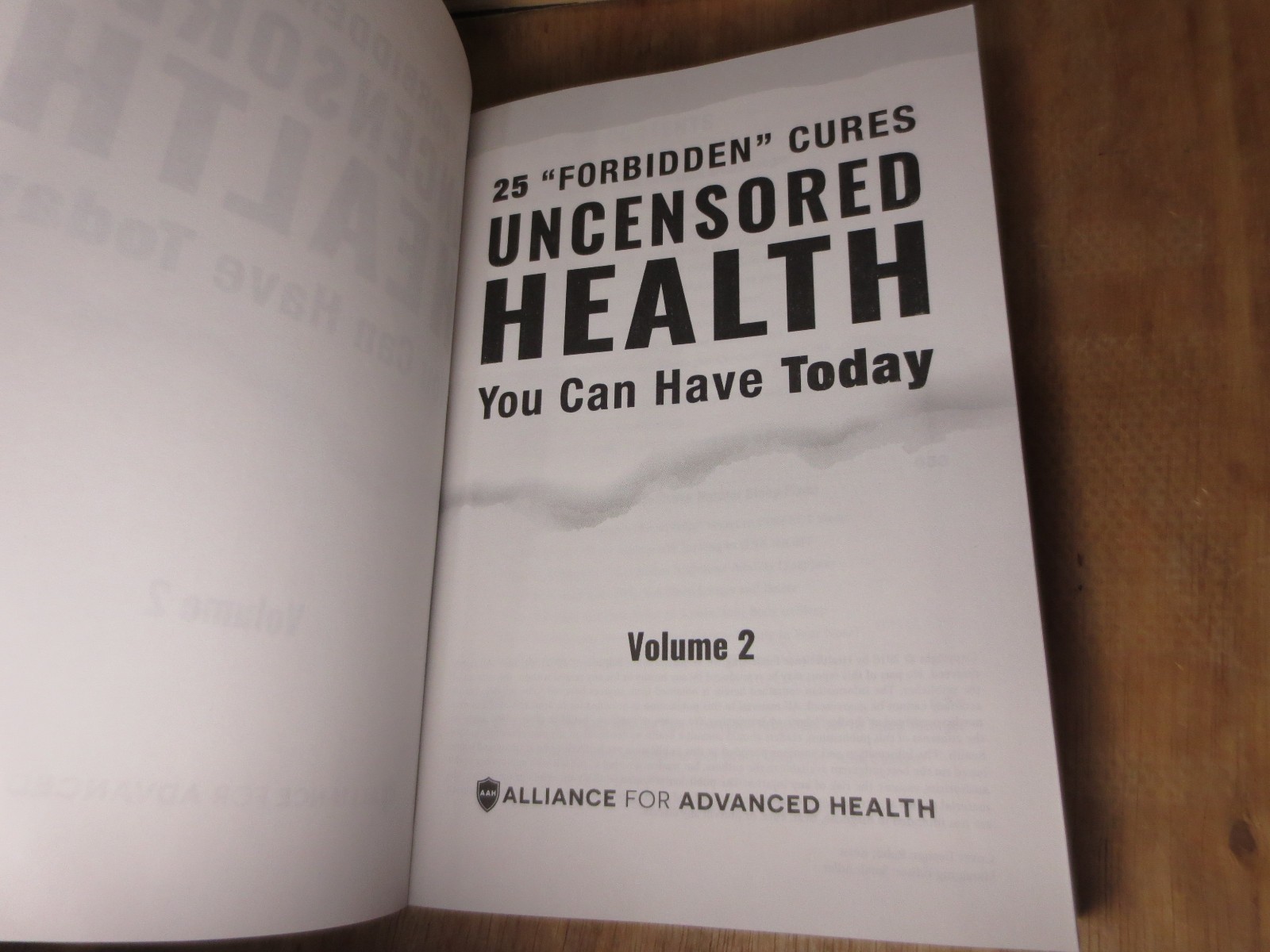 25 ” Forbidden ” Cures Uncensored Health You Can Have Today Volume 2 Paperback
