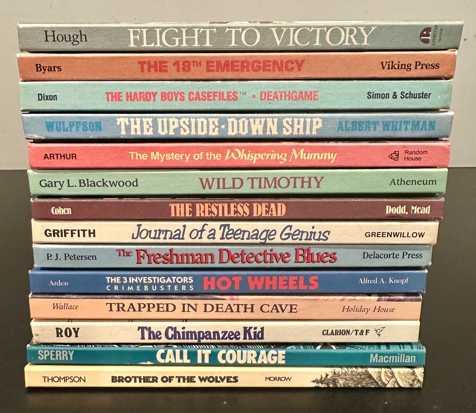 Vintage Just for Boys Book Weekly Reader Book Lot of 14 (Hardcover)