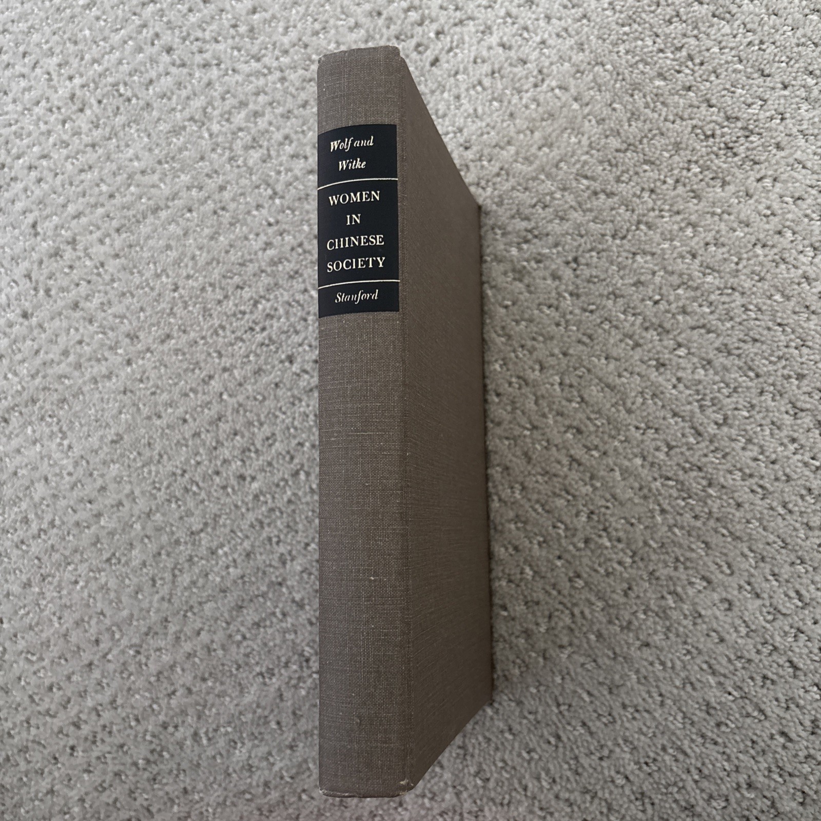 Women In Chinese Society By Wolf And Witke