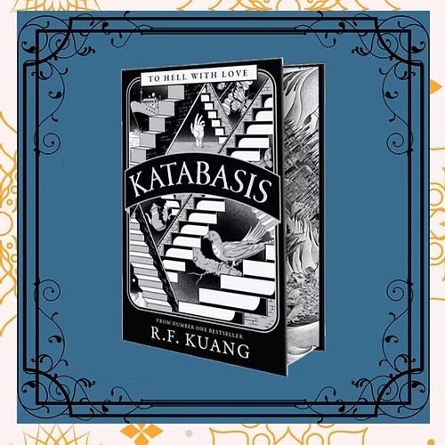 TBB Katabasis by R. F. Kuang Special Edition hardback Sprayed Edges New