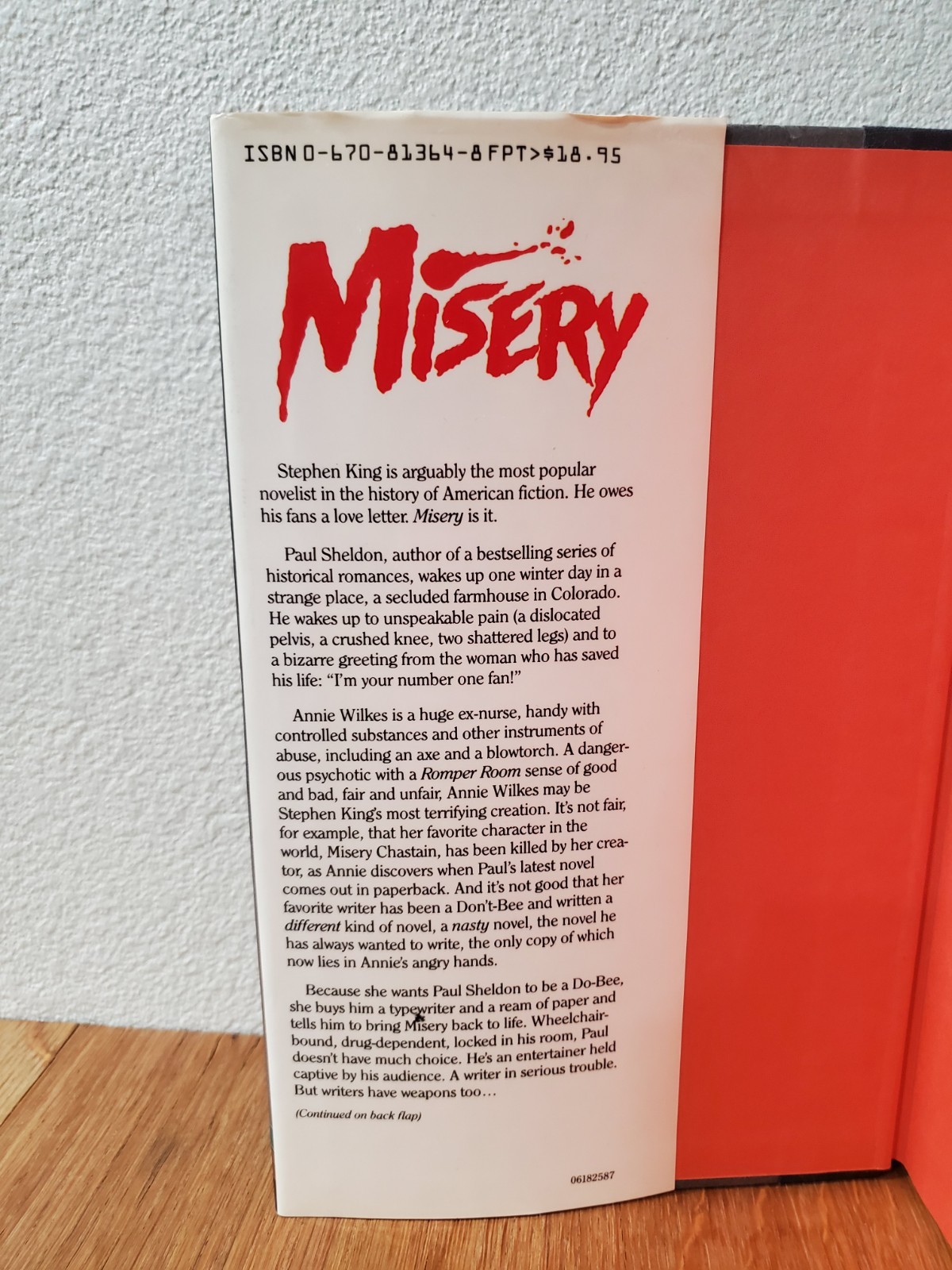 Stephen King 1st Editions Misery, The Tommy Knockers And Different Seasons