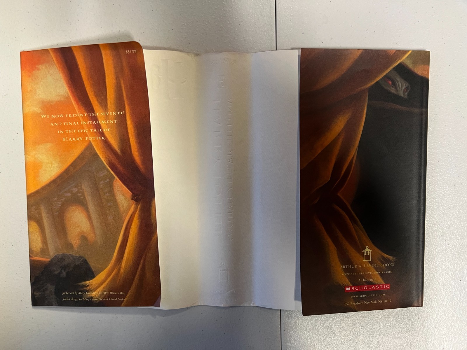 HARRY POTTER AND THE DEATHLY HALLOWS ~ 1ST/1ST PG 759 ERROR WITH 4 BLANK PAGES