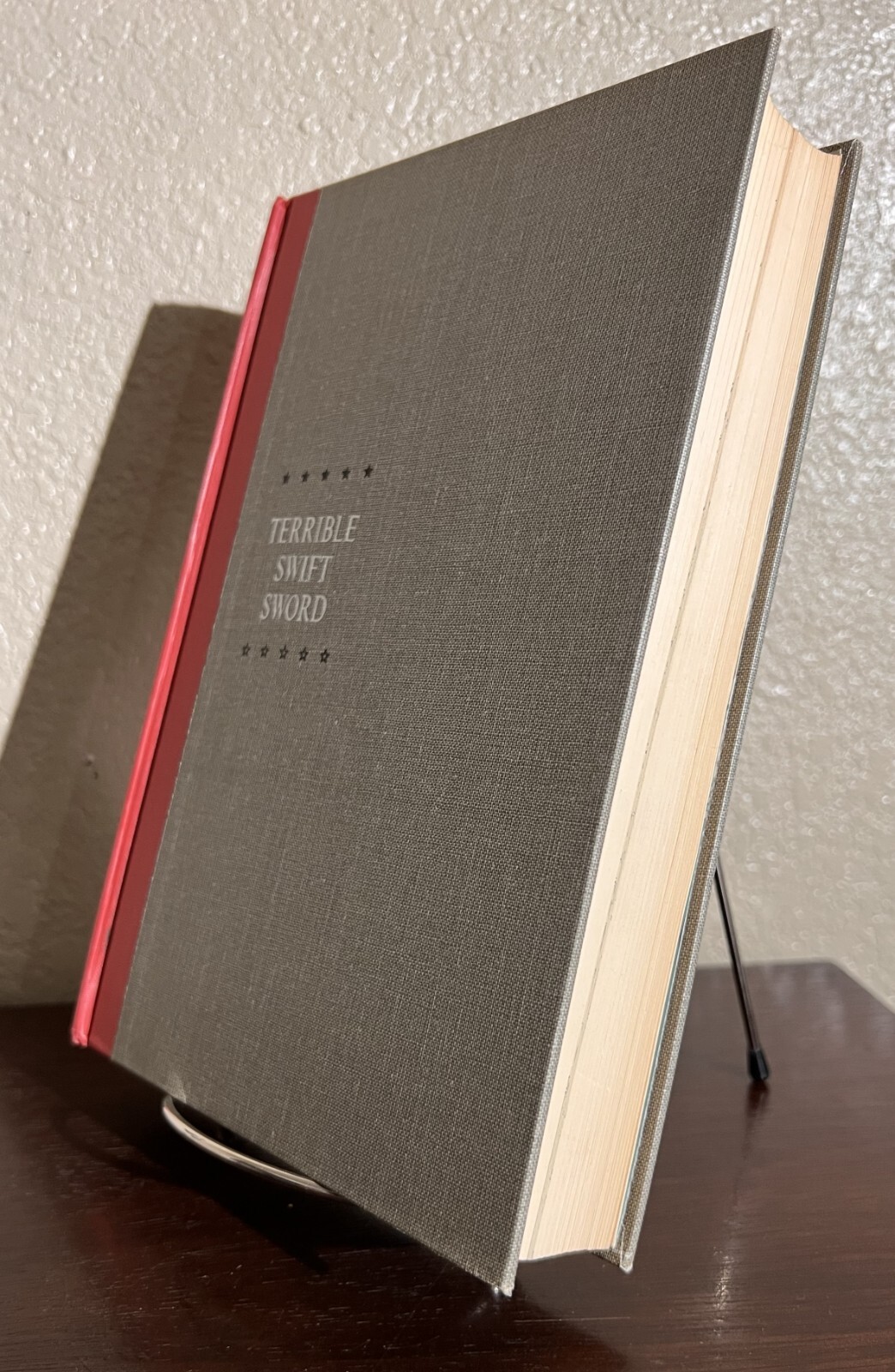 TERRIBLE SWIFT SWORD by Bruce Catton (1963, Hardcover) First Edition