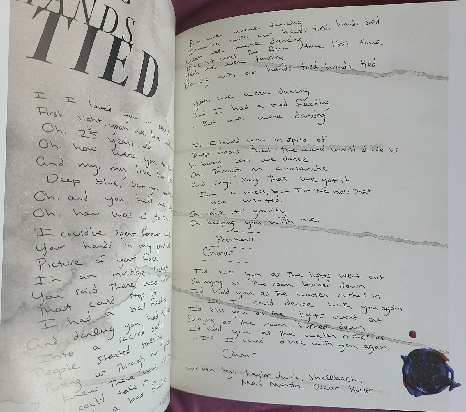 TAYLOR SWIFT Reputation Limited Edition VIP Tour Book (Hardcover)