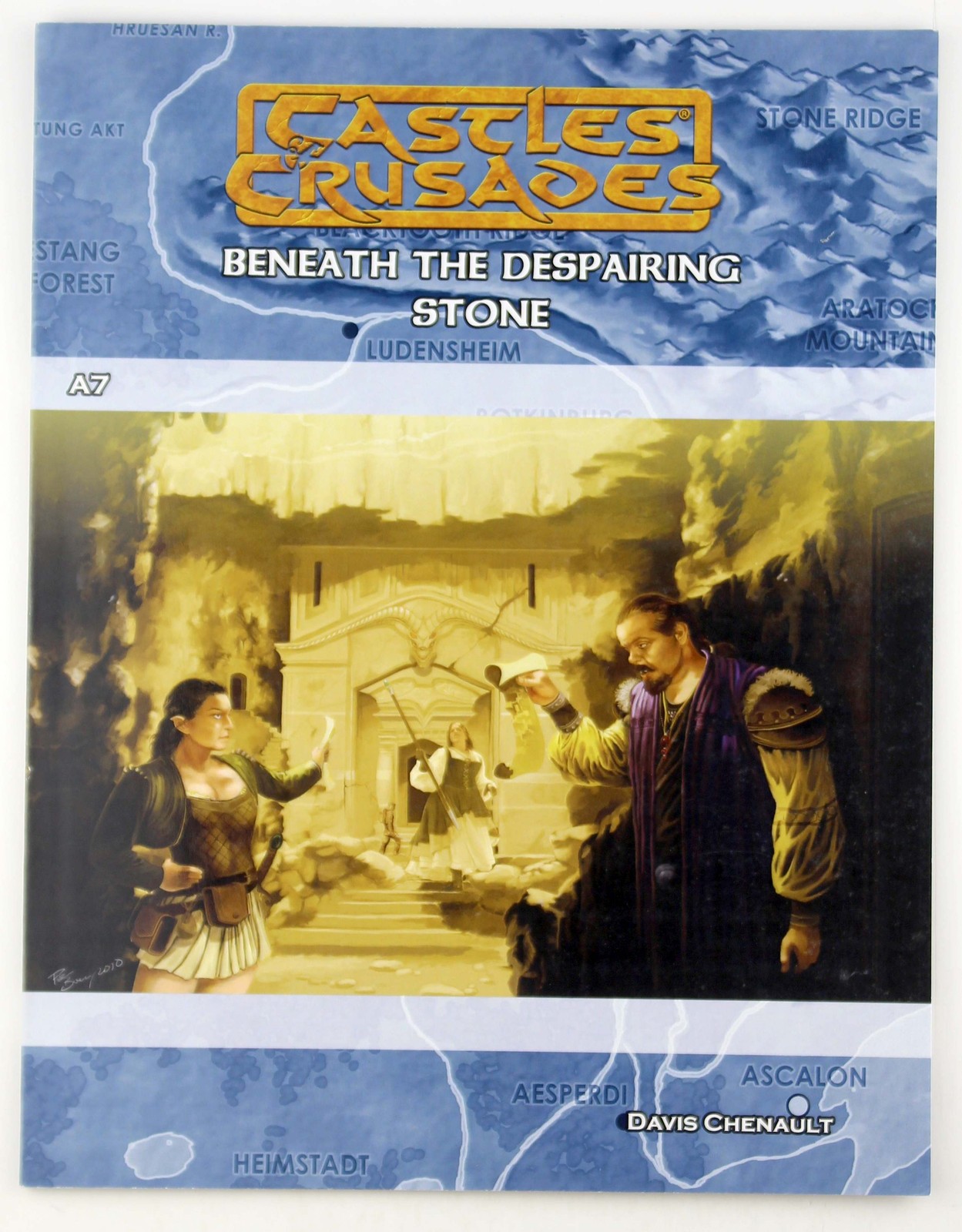 Castles & Crusasdes A7 Beneath the Despairing Stone Davis Chenault Troll Lord G