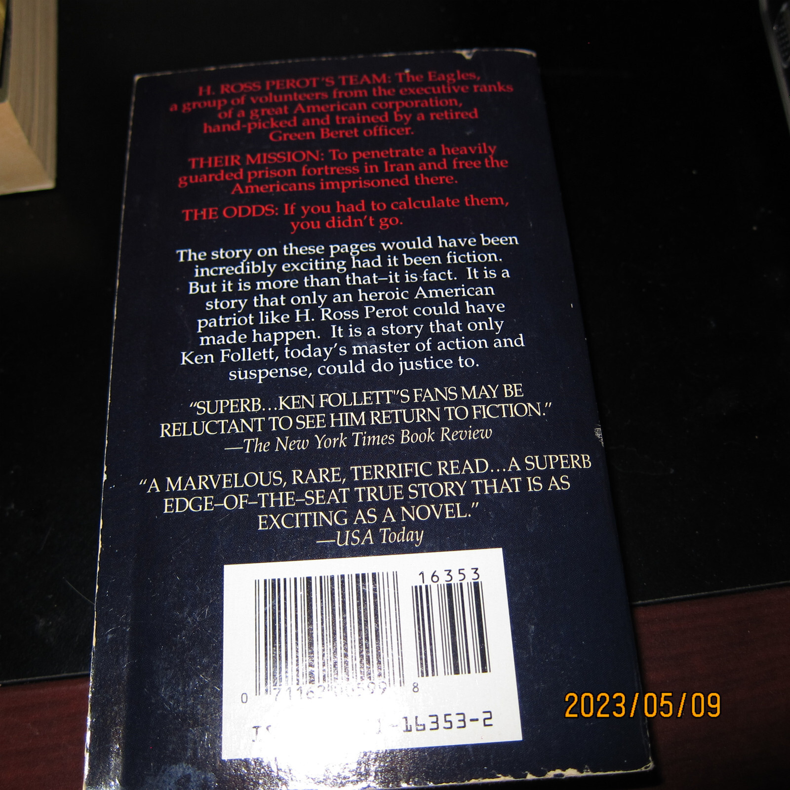 Two Great Ken Follet Books – On Wings of Eagles and A Dangerous Fortune 