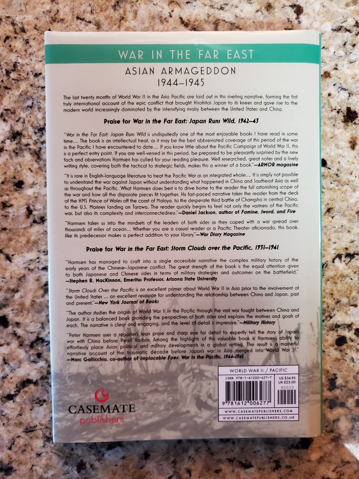 War in the Far East Asian Armageddon 1944-1945 Peter Harmsen World War II WWII
