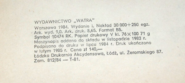 Sploty mało znane book I. Szymańska , 1984