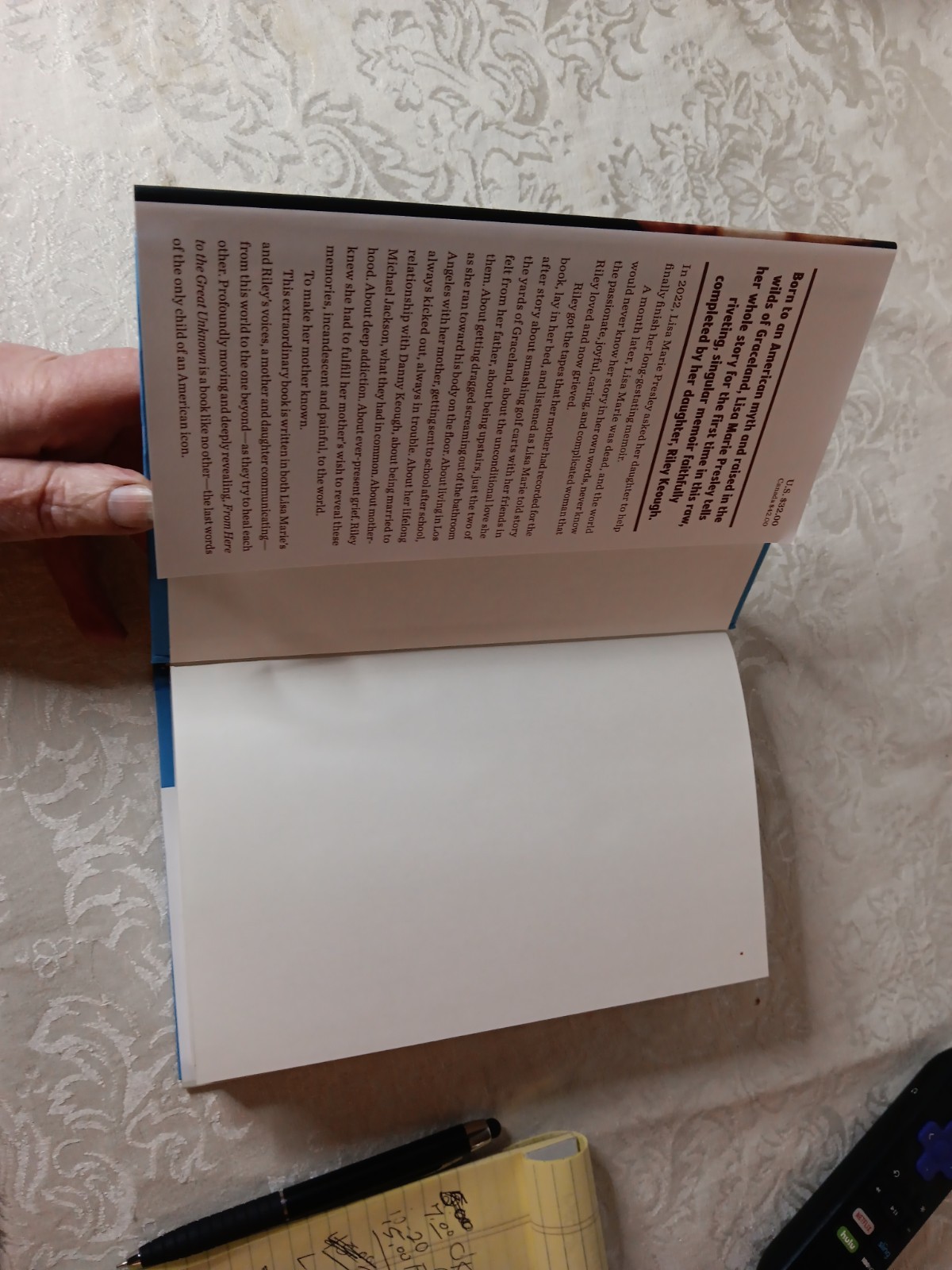 From Here To The Great Unknown A Memoir Oprah’s BCE First Edition