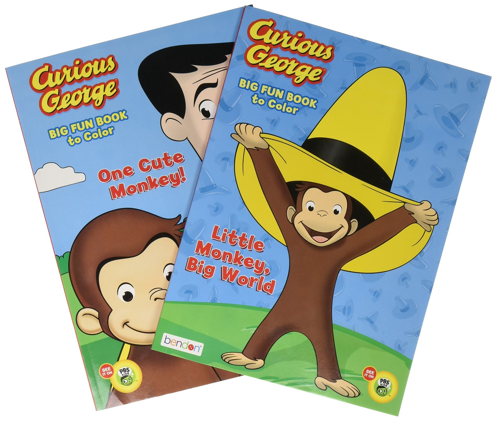 Curious George Big Fun Book to Color (Art Cover Varies) – paperback Margret …