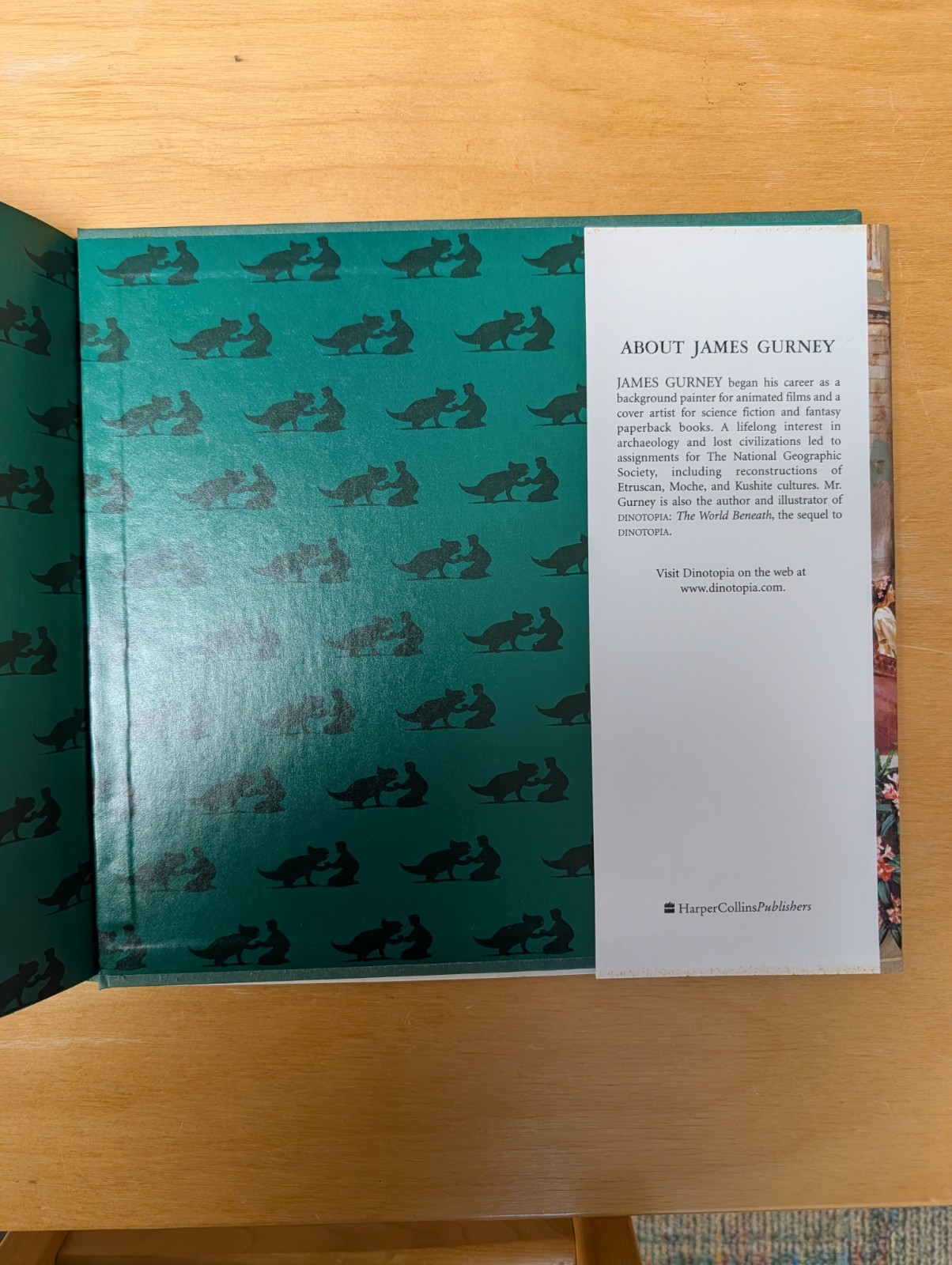 James Gurney DINOTOPIA Signed First Printing HC/DJ