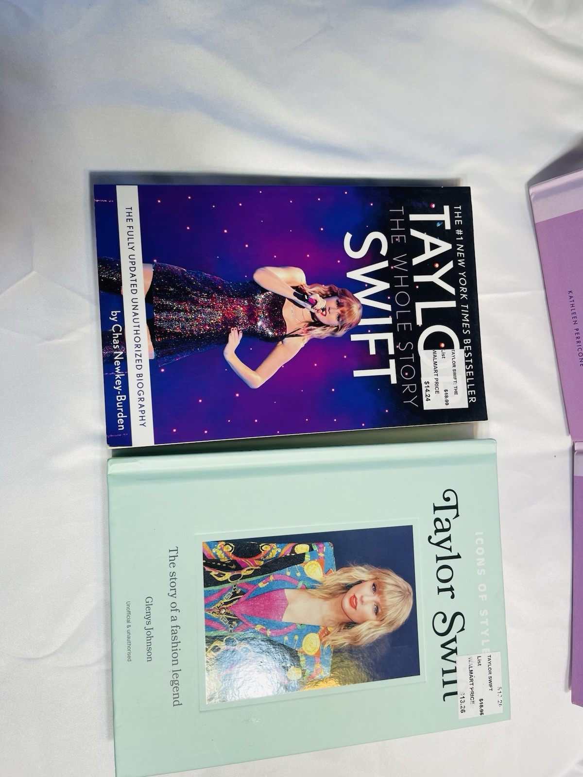 Taylor Swift Is Life by Kathleen Perricone Hardback Book Lot Of 4