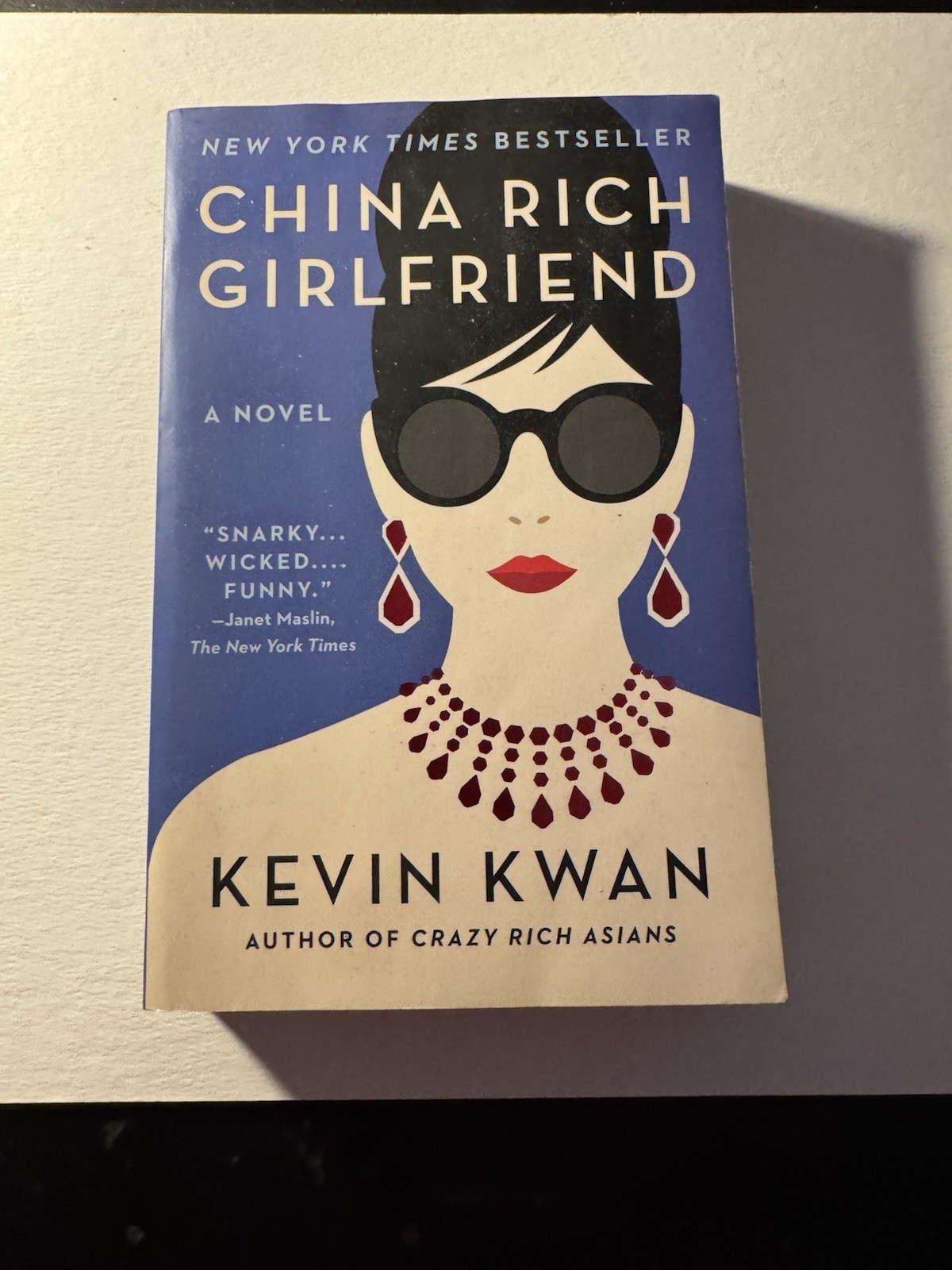 Books, 2 Total. China Rich Girlfriend And John Barrowman, Anything Goes.