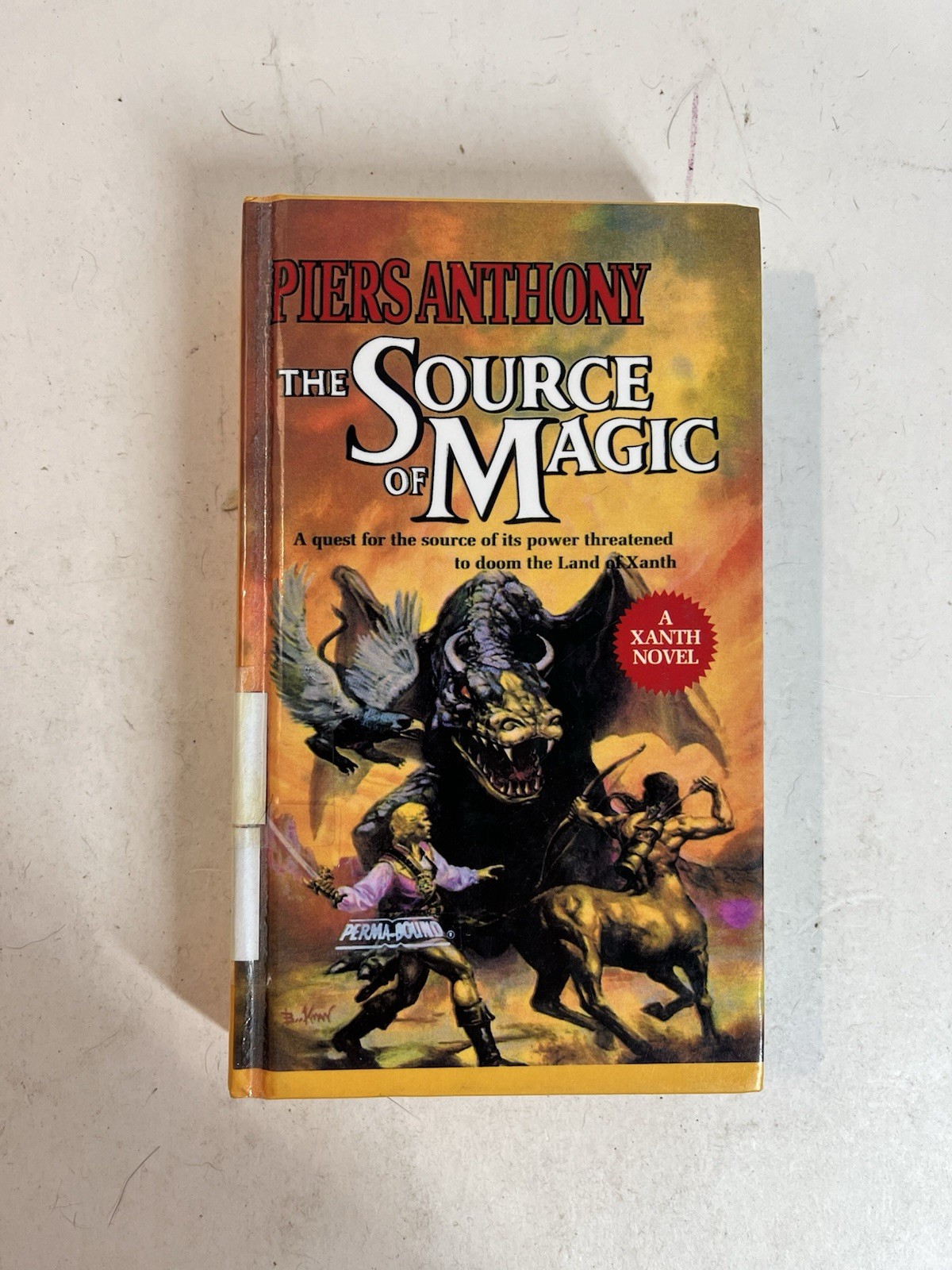 Lot Of 7 Piers Anthony Paperback Novels Mixed Series Xanth Immortality Space