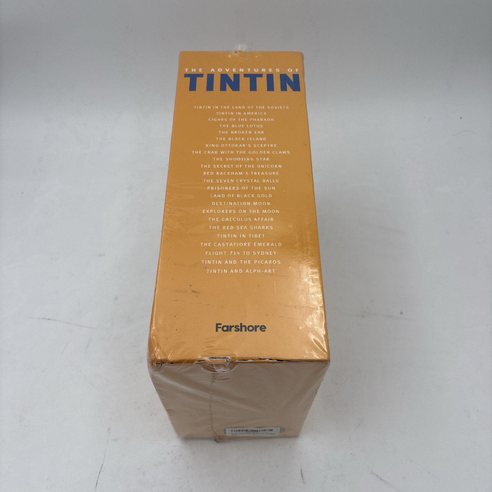 The Adventures of Tintin Complete Collection 23 Books Box Set Hergé LikeNew I2-1