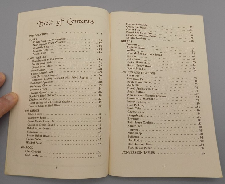 Two Hundred Years of American Heirloom Recipes Cookbook 1975 Irena Chalmers Vtg