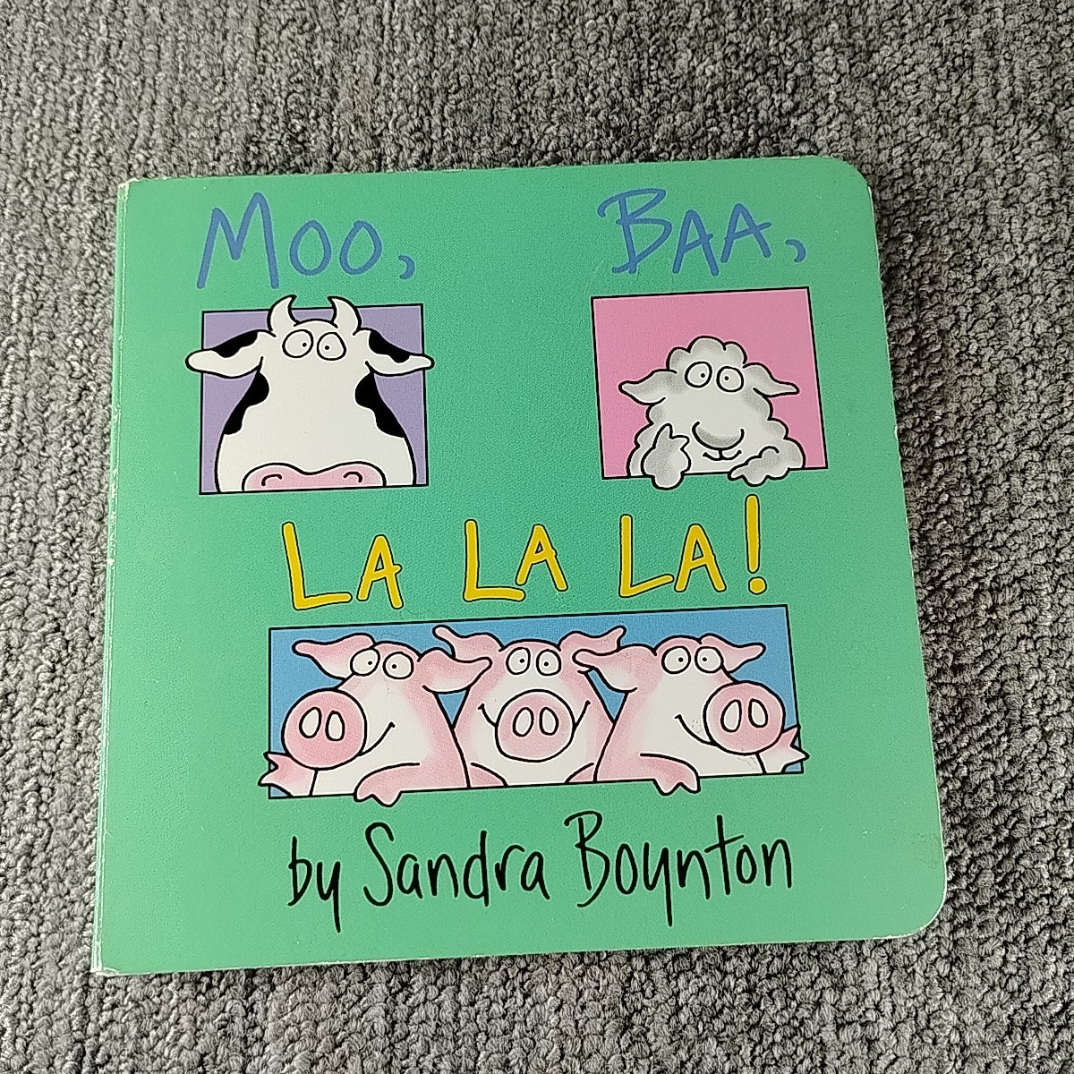 Sandra Boynton Doggies Hippo Duck Horns Moo Baa Dinosaur Eek 8 Board Book Lot