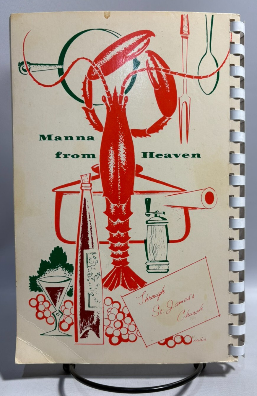 Manna From Heaven Cookbook, St. James Church Richmond Virginia, 1967 Revised Ed