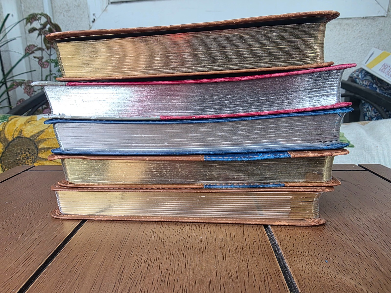 DAVID JEREMIAH Leather Devotional Book Lot of 5 CHRISTIAN BIBLE STUDY Books