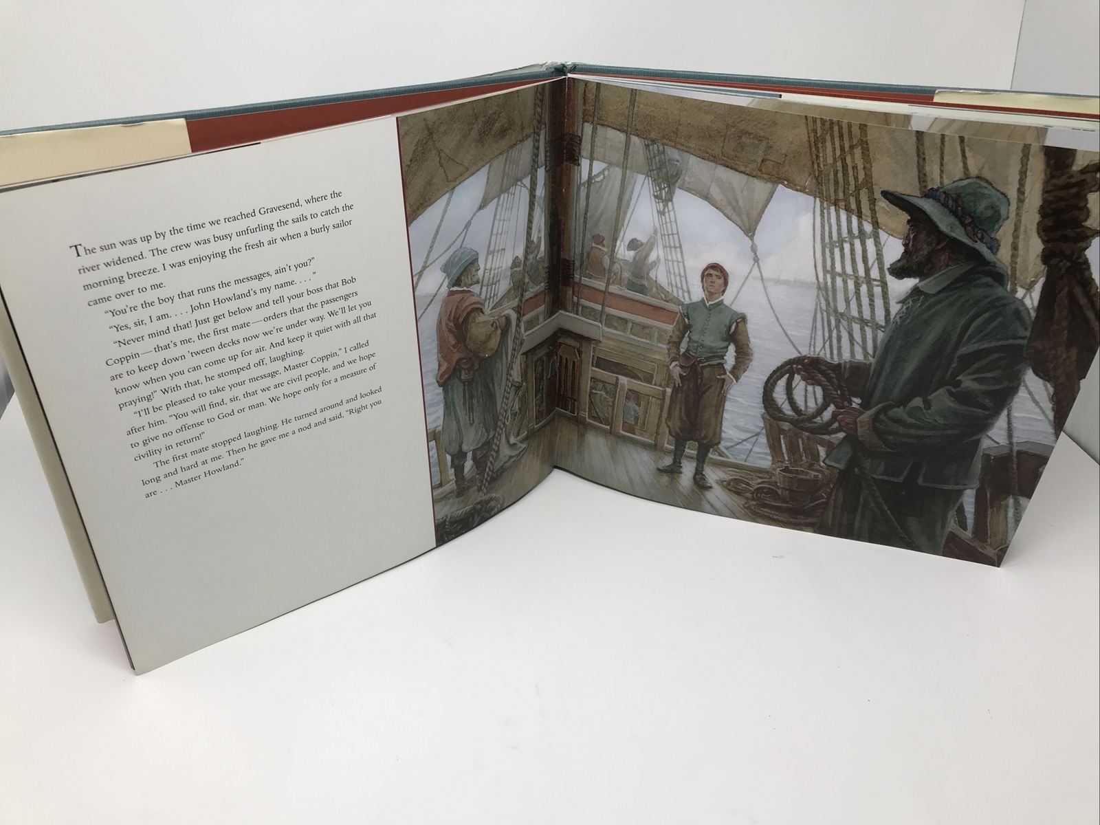 Signed – The Boy Who Fell Off the Mayflower, or John Howland’s Good Fortune