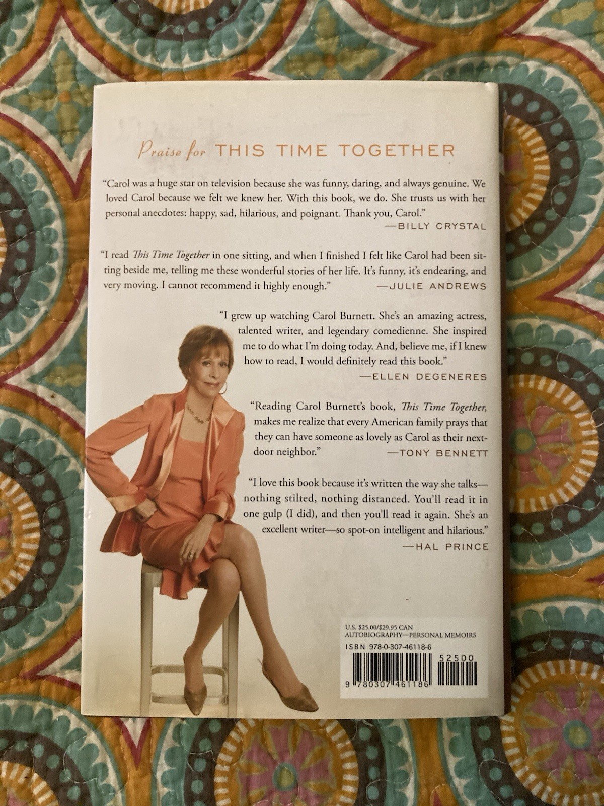 SIGNED – This Time Together by Carol Burnett book