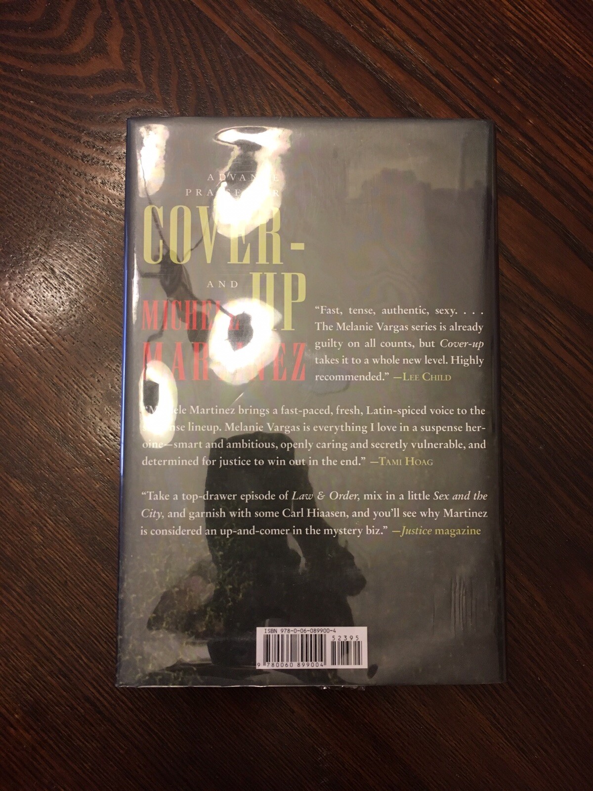 SIGNED Cover-Up By Michele Martinez 1st Edition First Printing 2007 Hardcover