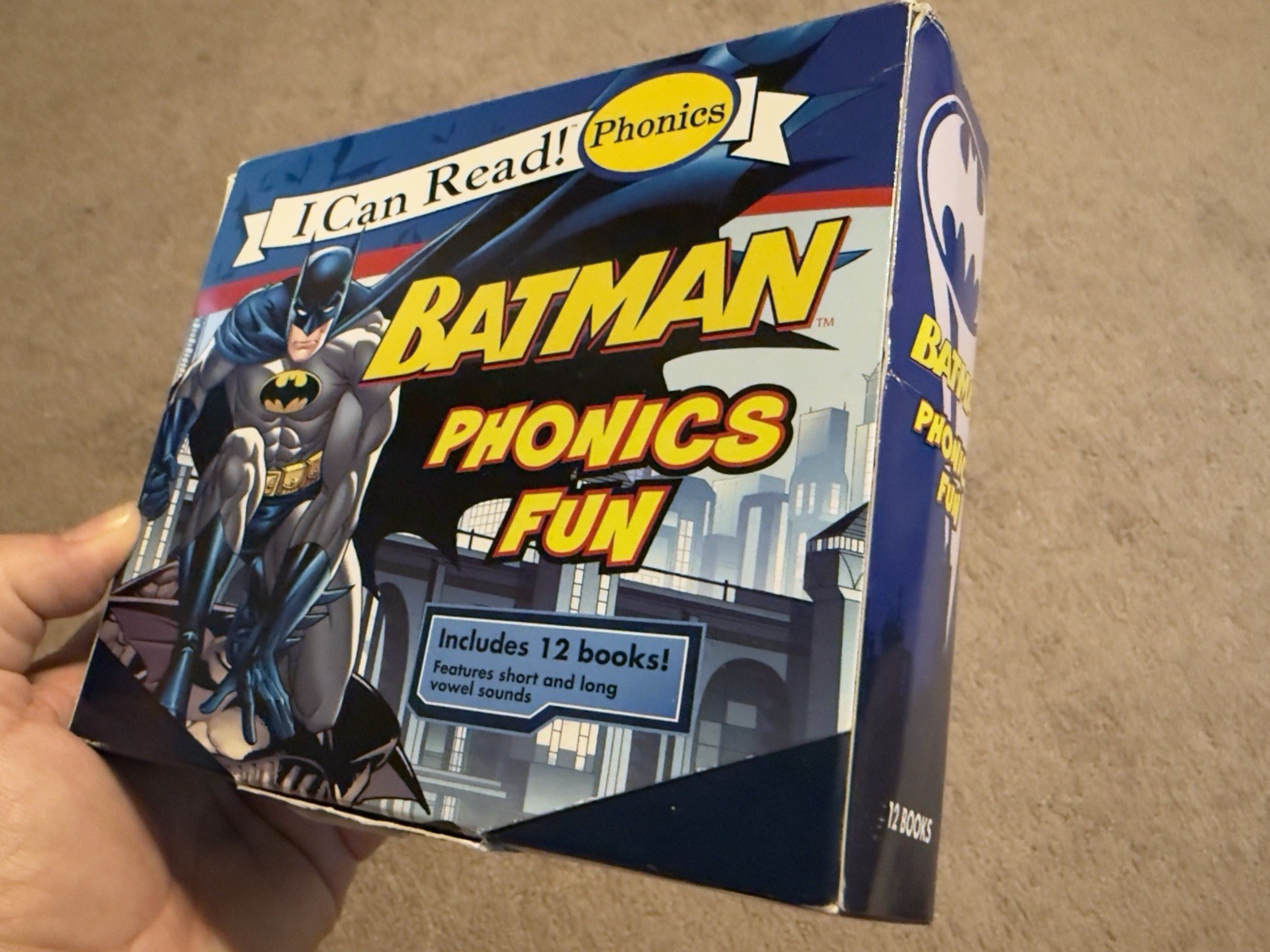 Batman Phonics Fun, I Can Read! 12 Books Set by Lucy Rosen, 2011