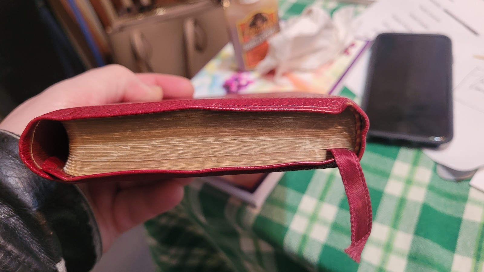 RARE: New American Standard Bible 1975 Pocket Size, Top Grain Cowhide