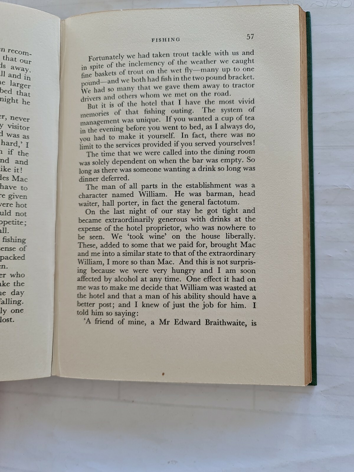 I Look Back Again W Watmough Signed Author Date 1966?