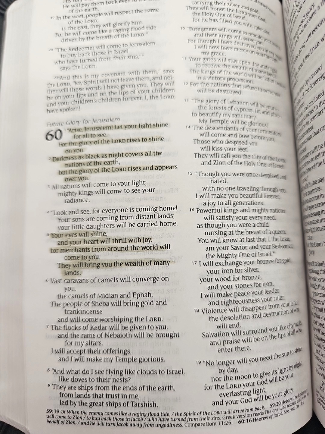 NLT Compact Zipper Bible Filament Enabled LeatherLike Charcoal Patch