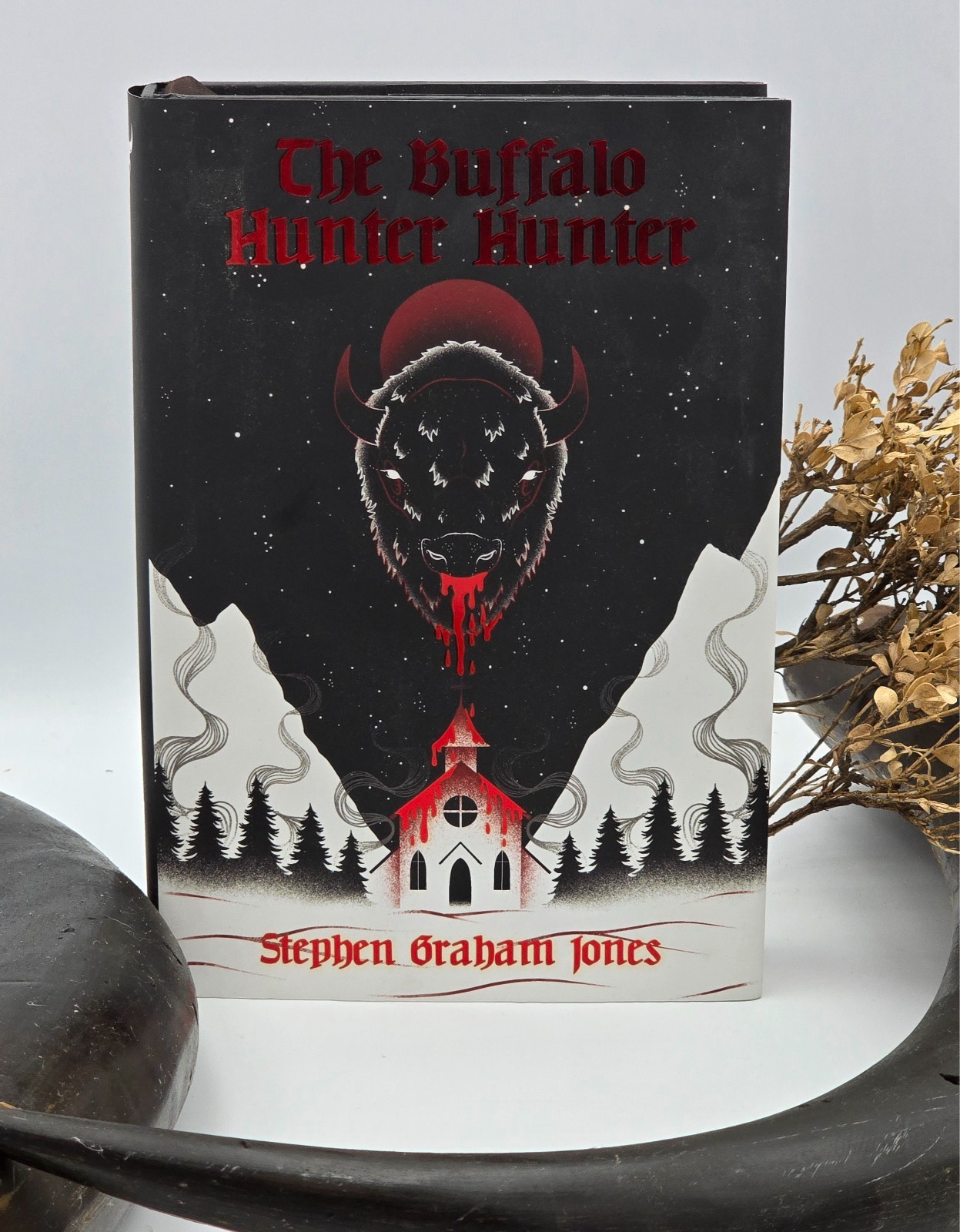 Buffalo Hunter Hunter | Stephen Graham Jones | SIGNED OwlCrate Hardcover
