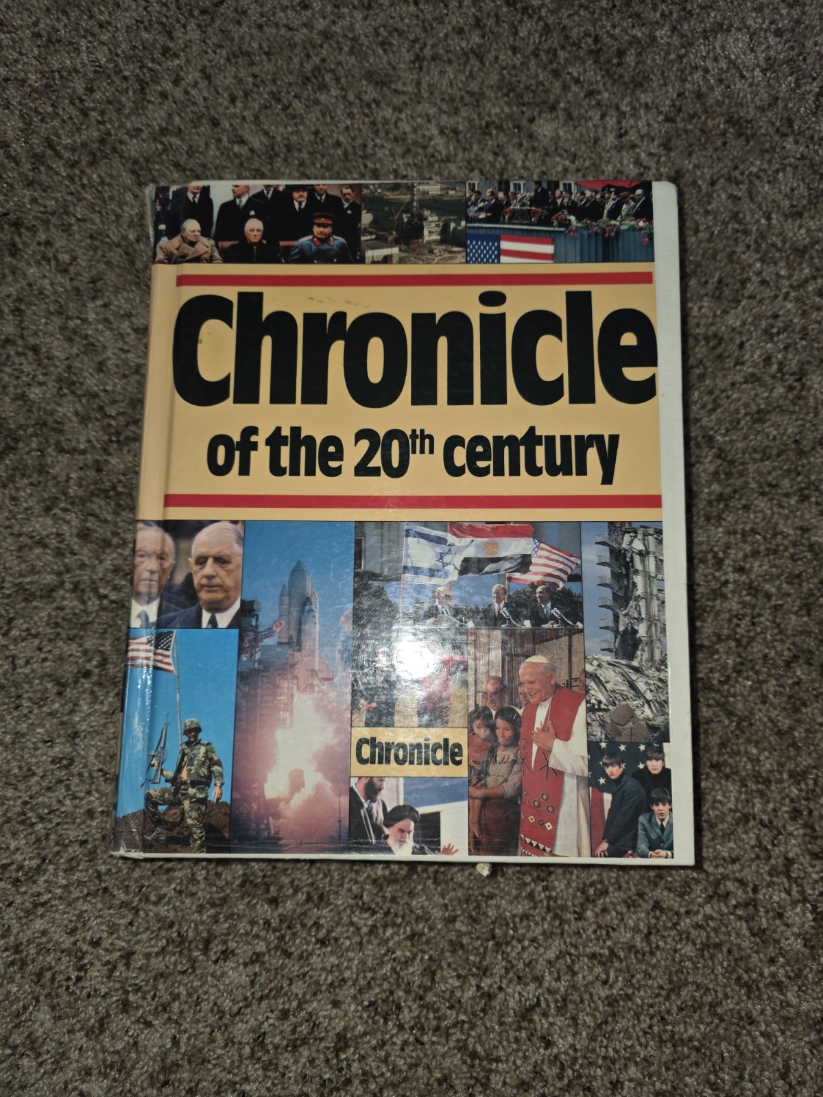Vintage “Chronicle of the 20th Century” Hardcover Book 1,360 Pages