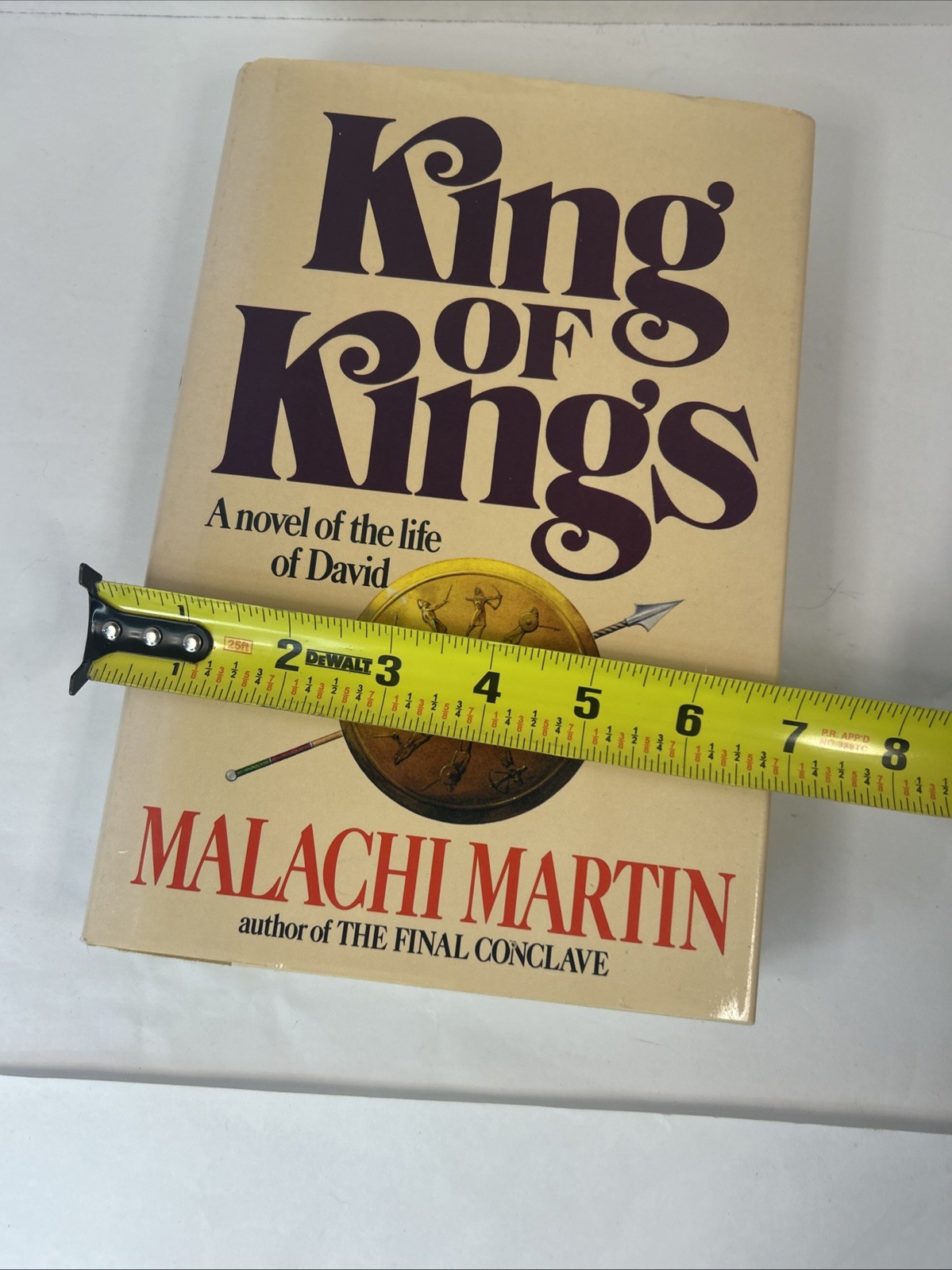 King of Kings : A Novel Of The Life Of David Hardcover Malachi Martin Read