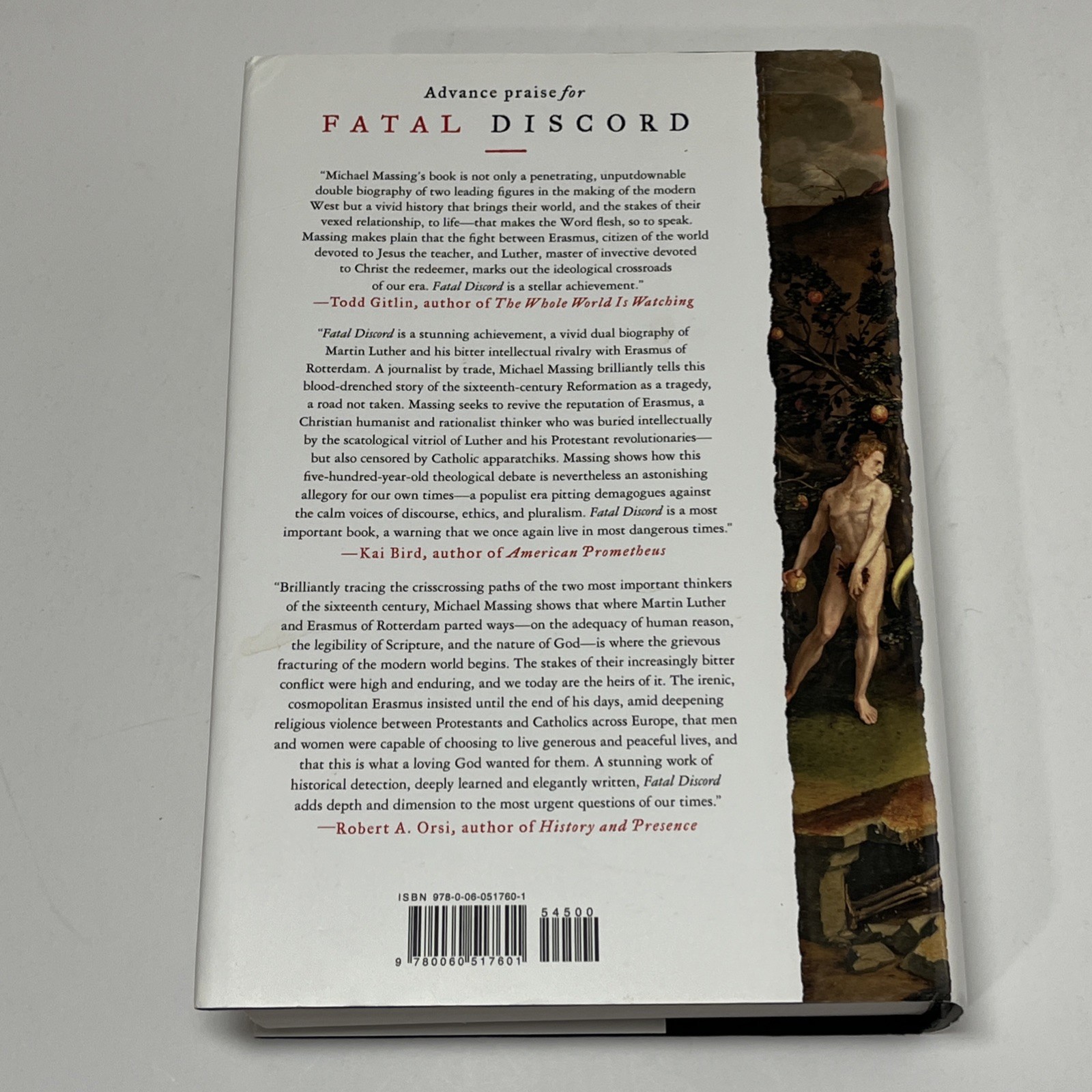 Fatal Discord by Michael Massing 2018 Harper 1st Edition & Printing HC DJ