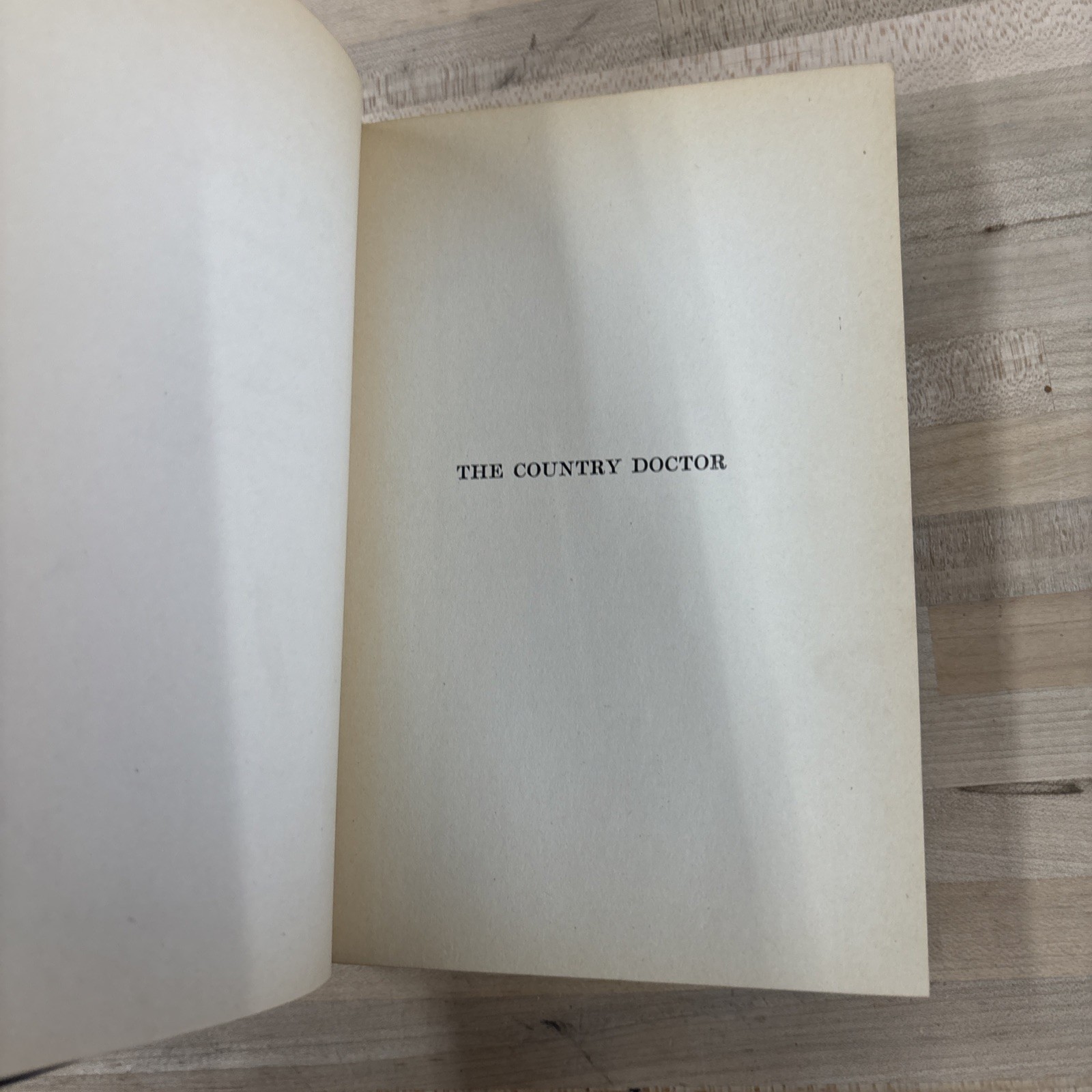 Antique Book – The Country Doctor – Honore De Balzac – 1800’s *Undated*